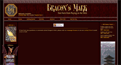 Desktop Screenshot of dragonsmark.com